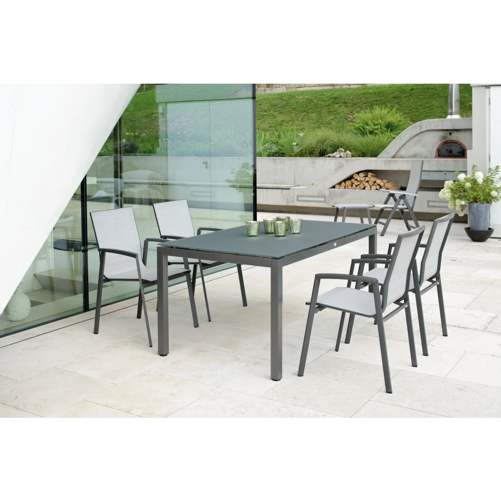 Stern New Top Aluminium Stapelsessel – Bild 3