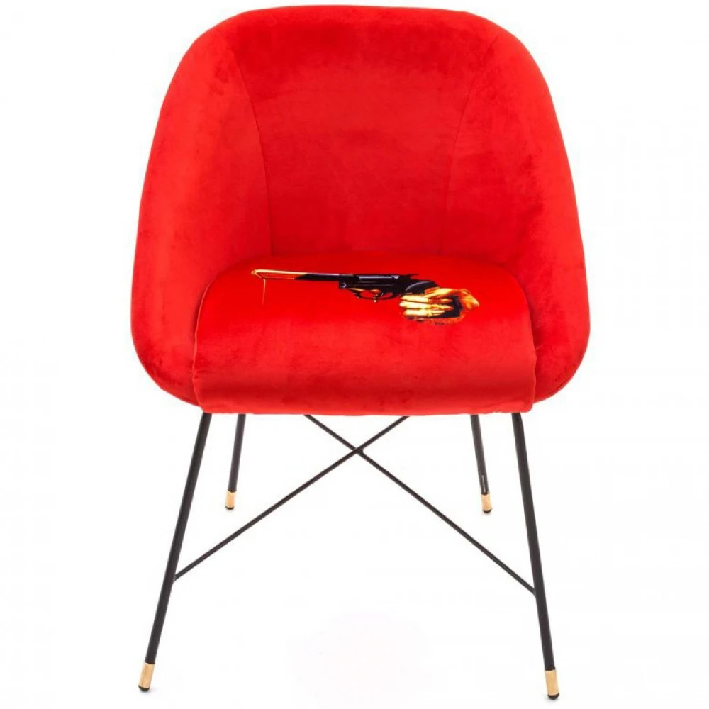 Seletti TP Revolver Stuhl Gepolstert