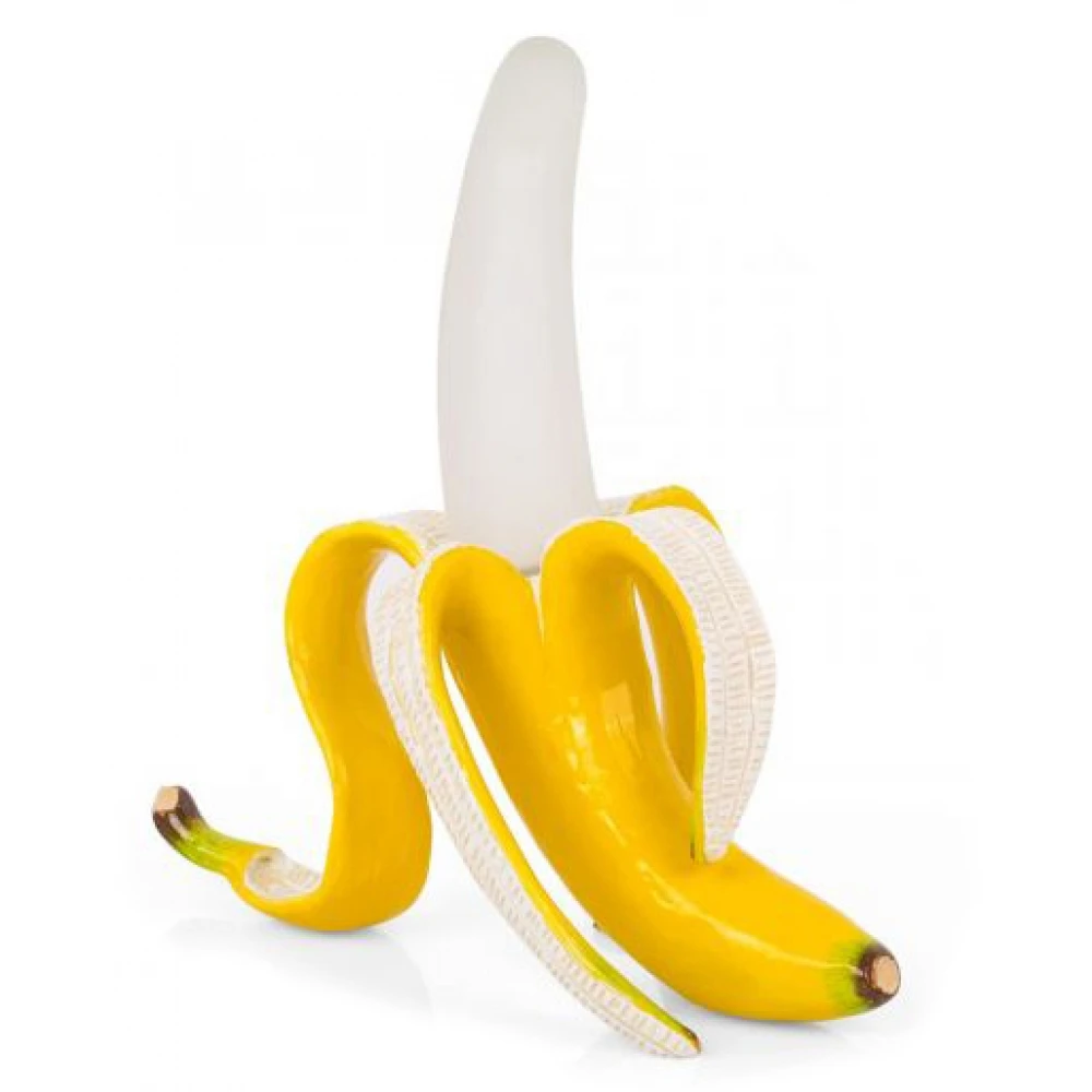 Seletti Banana Daisy Tischleuchte Gelb