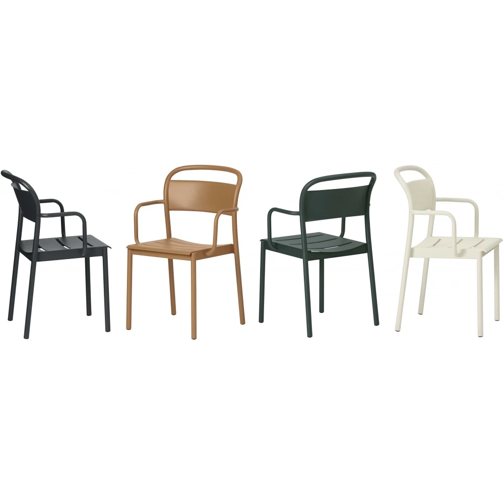 Muuto Linear Steel Armlehnstuhl – Bild 2