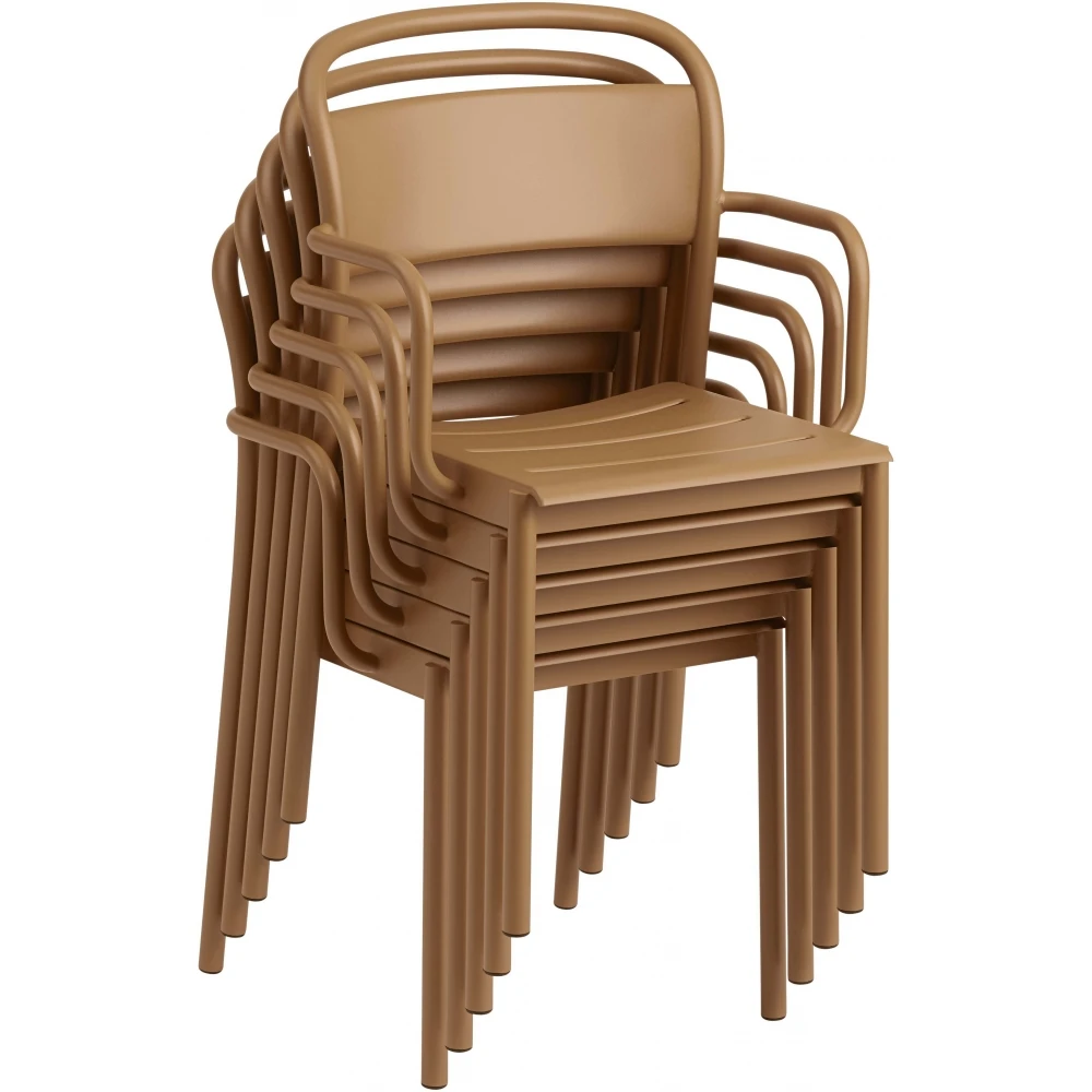 Muuto Linear Steel Armlehnstuhl – Bild 5