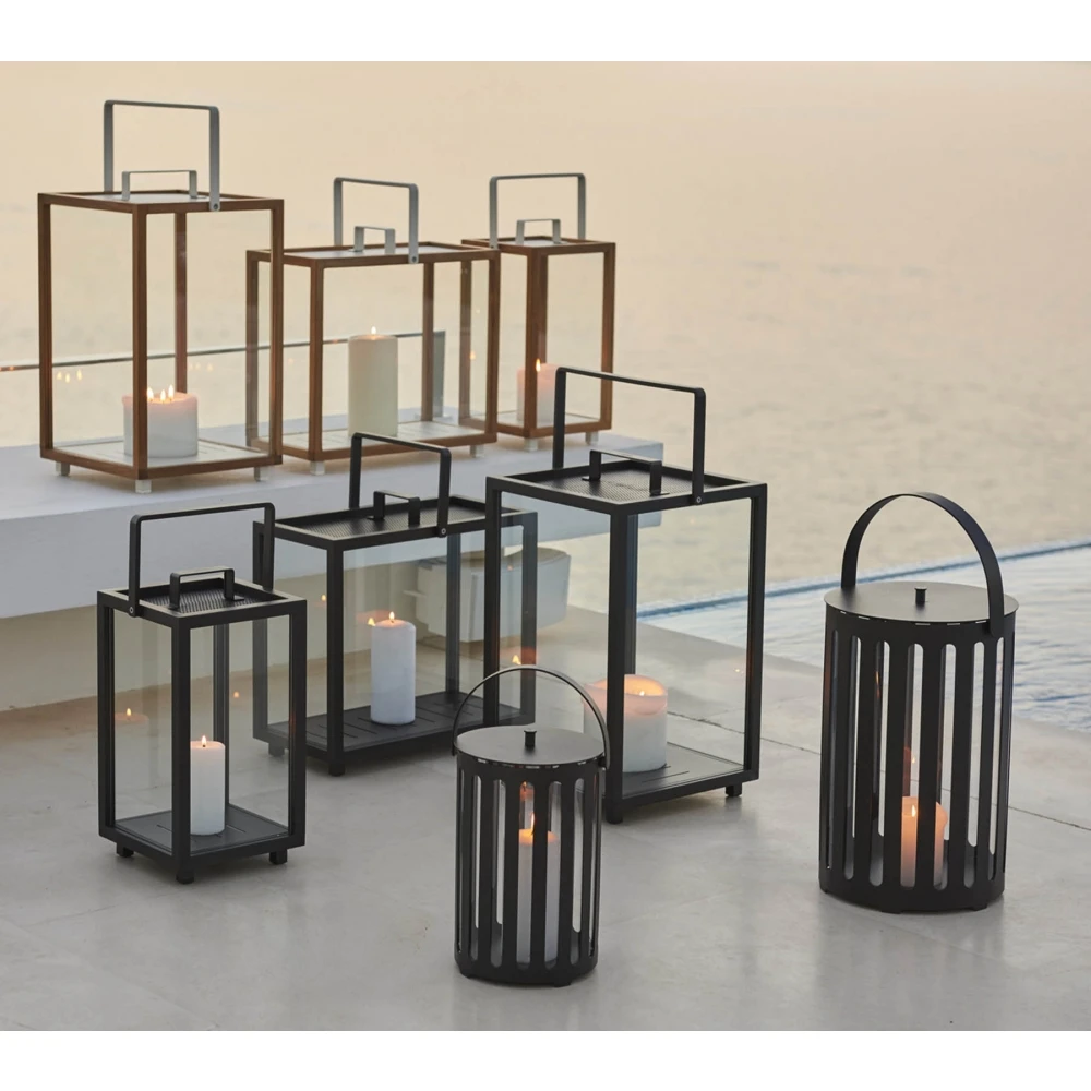 Cane-line Lighttube Lanterne Groß, Rund – Bild 3